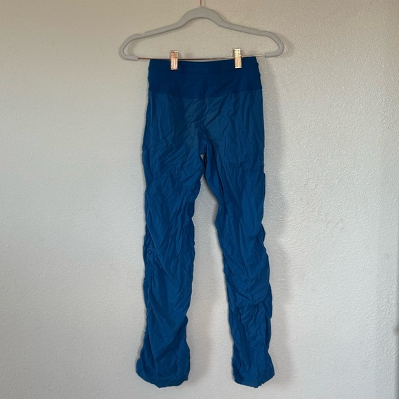 Ivivva By Lululemon Live To Move Blue Pants Dance Studio Size 8 - Picture 3 of 8